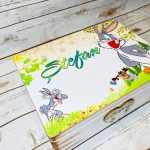 Cutie Botez Lemn #Bugs Bunny - imagine 2