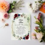 Invitație Nuntă Red Roses1