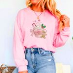 Hanorac dama oversize brodat Coffe Mug1