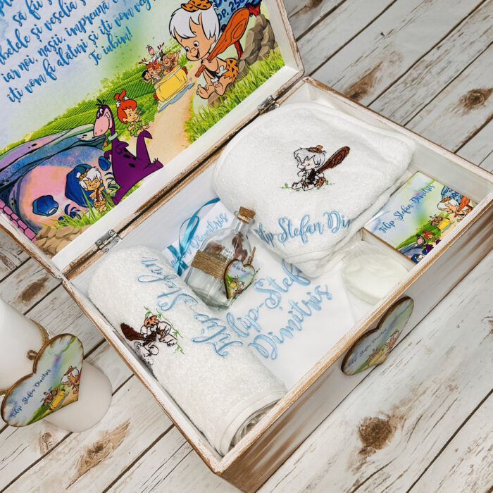 Trusou Botez Personalizat Fam Flintstones - imagine 6