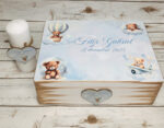 Trusou Botez Baiat Personalizat Ursulet Baby Blue - imagine 4