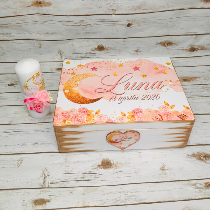 Trusou Botez Personalizat Twinkle Star - imagine 3