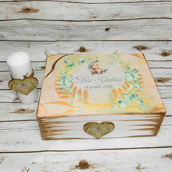 Trusou Botez Personalizat Baietel/Fetita Maslin - imagine 5