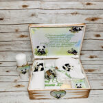 Trusou Botez Personalizat Baietel Panda