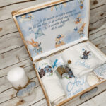 Trusou Botez Personalizat Baietel Iepuras - imagine 3