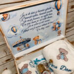 Trusou Botez Personalizat Ursuleti Carusel - imagine 3