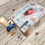 Trusou Botez Personalizat Ursuleti Carusel - imagine 2